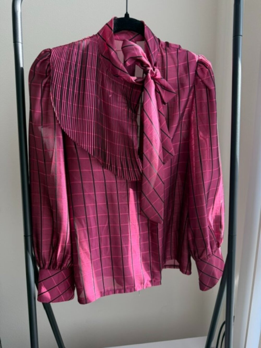 Vintage Magenta Blouse